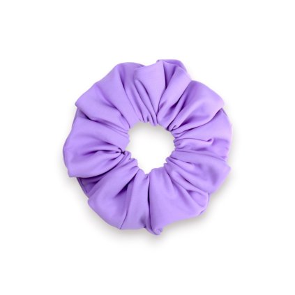 Scrunchie gumička do vody - Fialka