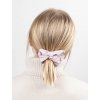 Saténová scrunchie gumička - Pudrově růžová matná