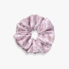 Saténová scrunchie gumička - Blush dot