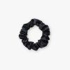 Úzká scrunchie gumička - Černá