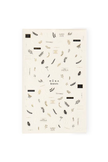 NAIL STICKERS LEAVES