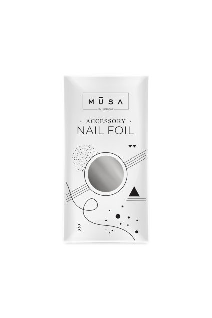 NAIL FOIL SILVER