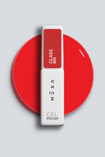 GLASS RED