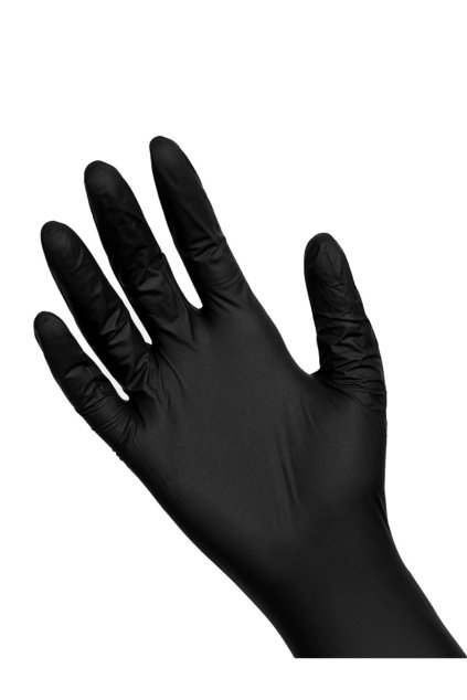 RUKAVICE NITRILOVÉ ČIERNE
