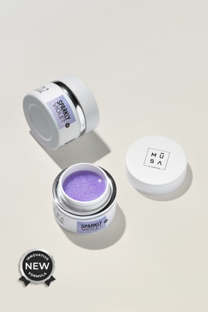 ACRYLIC GEL 10 SPARKLY VIOLET