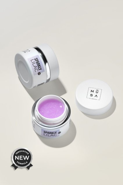 ACRYLIC GEL 09 SPARKLY LILAC