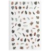 NAIL STICKERS TROPICAL FLORALS
