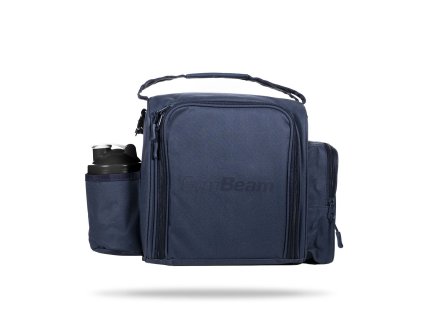 1110438 taska na jidlo fit prep navy blue gymbeam