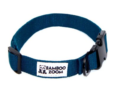 Bamboo Zoom Obojek modry pro psy S 2310202015321216076