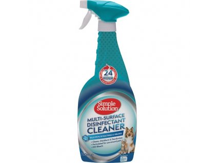 SIMPLE SOLUTION Multi-Surface Disinfectant Cleaner Dezinfekční prostředek na různé povrchy 750ml (účinný proti koronaviru)