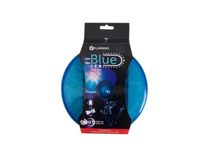 Flamingo Svítící LED frisbee, 20cm