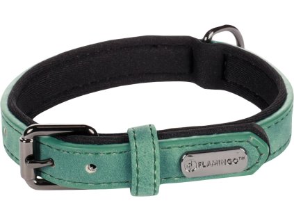 Flamingo Delu Obojek s neoprenovym polstrovanim Zelena XS S 2607202308474048015