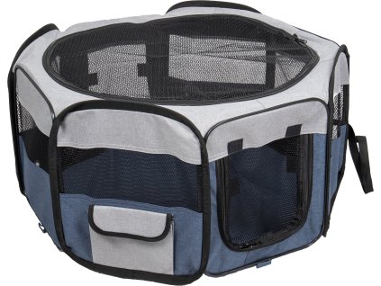 Flamingo Ohradka pro psy FLAVIO seda modra 74x74x35cm 1601202611033581718