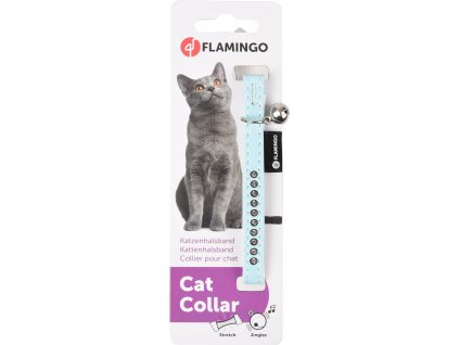 Flamingo Obojek pro psy ALP s rolnickou Monte Carlo modry 30x1cm 0212202515224836178