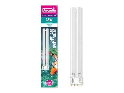 Arcadia Compact Ultra Clear UVC 18W 2G11 215mm 0409202512302473960