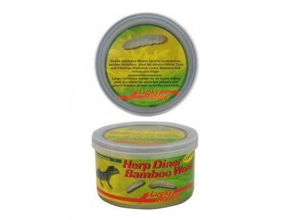 Lucky Reptile Herp Diner - bambusoví červi 35g