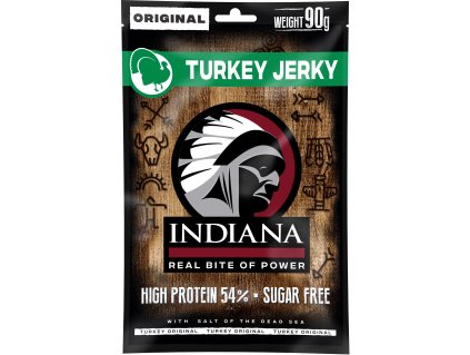 INDIANA Jerky krůtí Original ZIP 90g