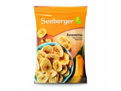 Seeberger Banánové chipsy 150g