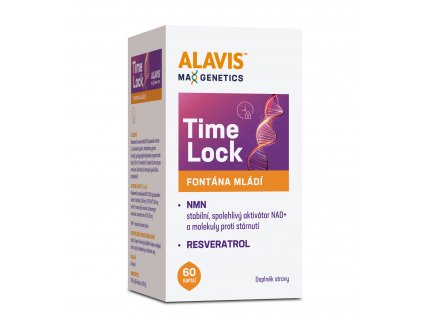 ALAVIS MAX Genetics TimeLock NMN 60 kapslí