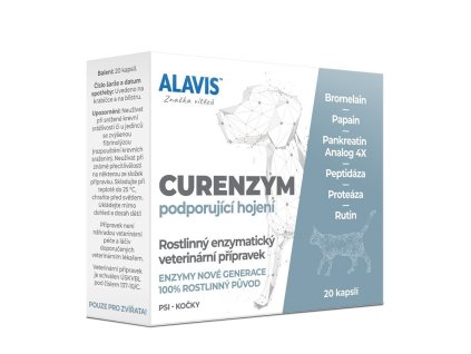 ALAVIS CURENZYM Enzymoterapie 20 kapsli 2004202310480147839