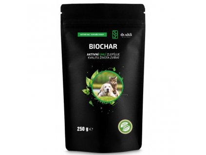 DR UHLI Biochar Aktivní uhlí pro zvířata Prášek 250g