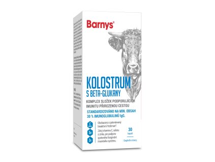 Barny s Kolostrum s beta glukany 30 kapsli 240920251005587175
