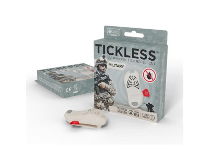 TICKLESS MILITARY Ultrazvukovy odpudzovac kliestov a blch pre ludi beige 1806202516301087187