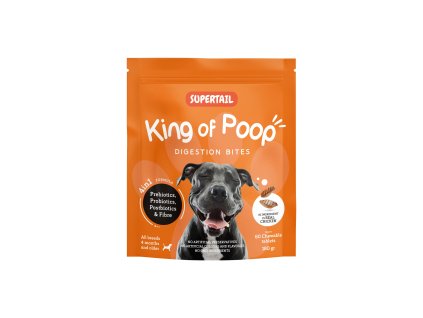 Supertail King of Poop Probiotika pro psy 60ks 1605202508333672111