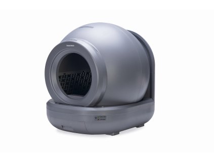 Beeztees Moeza Automaticka toaleta pro kocky seda 57x56 cm 1908202514434753565