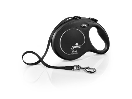 FLEXI Voditko New Classic L pasek 8m cerne 1508202509485717326