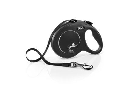 FLEXI Voditko New Classic L pasek 5m cerne 1508202509330018175