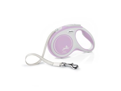 FLEXI Voditko New Comfort M pasek 5m ruzove 110820251421246358
