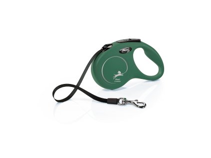 Flexi Voditko New Classic S pasek 5m olivova zelena 1010202509011897958