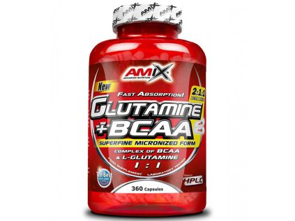 22613 amix l glutamine bcaa 360 kapsli