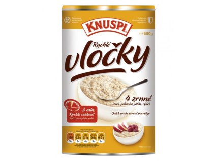 20216 knuspi rychle vlocky 650g