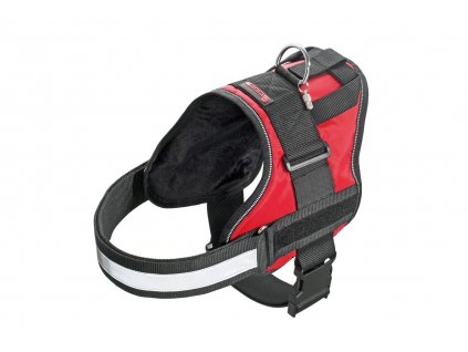 296054 1 karlie postroj xtreme harness teflon cerveny 80 100cm