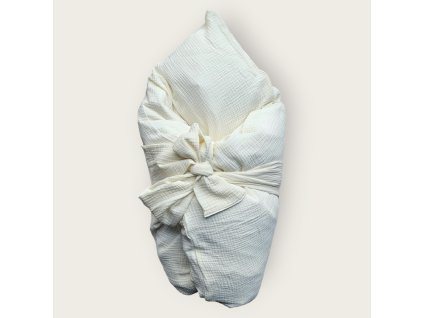 Péřová zavinovačka/cream