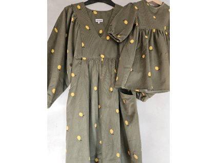 Manšestrové šaty Ema/na objednávku