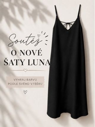 ✨ SOUTĚŽ O NOVÉ ŠATY LUNA ✨ Po týdnech ladění vám konečně představuji naši novinku – mušelínové šaty Luna. 🤍 Lehké,...