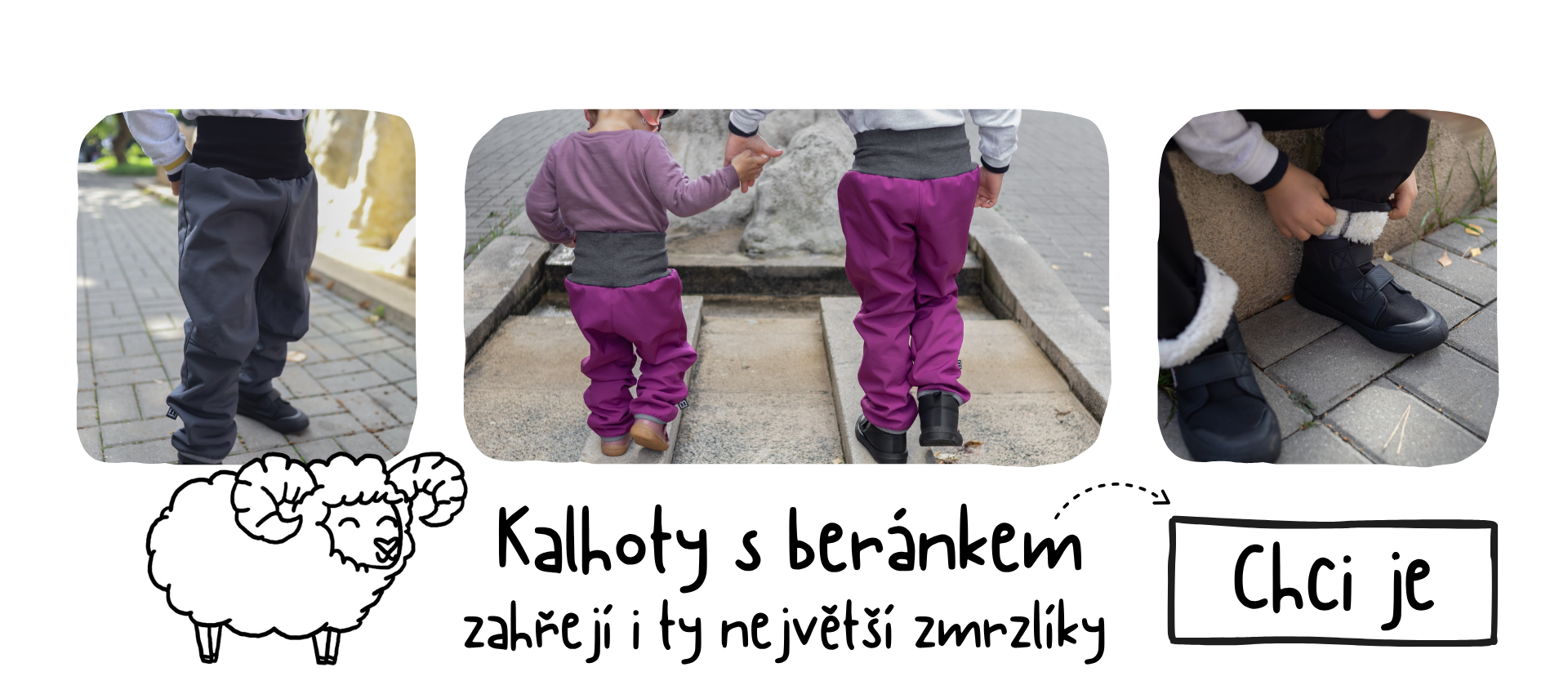 Beránek kalhoty