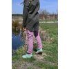Dětské tepláky slim fit - STARORŮŽOVÉ