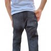 DĚTSKÉ TEPLÁKY IMITACE JEANS ČERNÁ 1