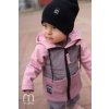 podzimní jarní bunda dívčí 3 barvy starorůžová růžová 4 (1)