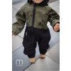 podzimní jarní softshellový overal khaki černá2