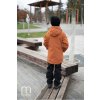 podzimní bunda softshellová kluk skořice 5