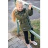 CHLAPECKÁ SOFTSHELLOVÁ BUNDA ZELENÁ KHAKI 1