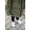 CHLAPECKÁ SOFTSHELLOVÁ BUNDA ZELENÁ KHAKI 6