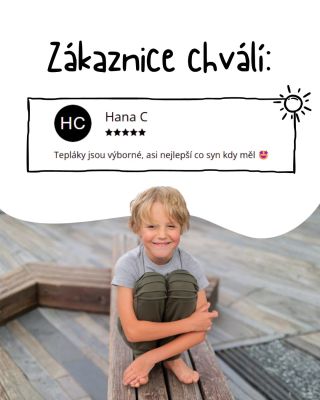 Hledáte pohodlné a stylové tepláky pro vašeho kluka, které se dají nosit i pod kalhotami? Pak jsou tyto slim tepláky s...