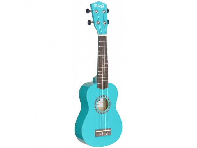 Stagg US OCEAN, sopránové ukulele, modré