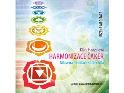 Harmonizace čaker s frekvencí alfa - řízená meditace na CD